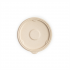 500ml Bowls & Cups Round Lid Bagasse (SNAPFIT - LID)
