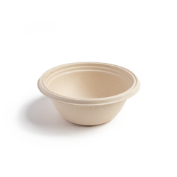 750ml Container Round Bottom Bagasse (ANTI - LEAK)