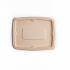 750ml/1000ml Meal Box Rectangular Container Lid Bagasse (SNAPFIT - LID)